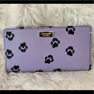 Kate Spade Paw Print Wallet